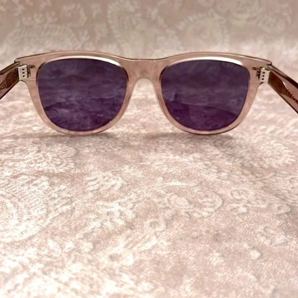 Brand New DIFF Eyewear Kota Polarized Sunglasses Mirrored Lens Translucent Frame